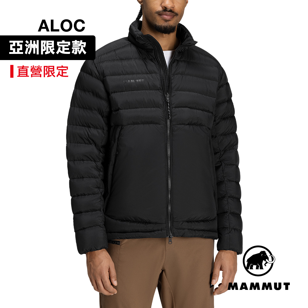 MAMMUT 長毛象 Glacier Light Zip-In Jacket AF 日系輕量保暖羽絨外套 黑色 中性款 #1013-03880