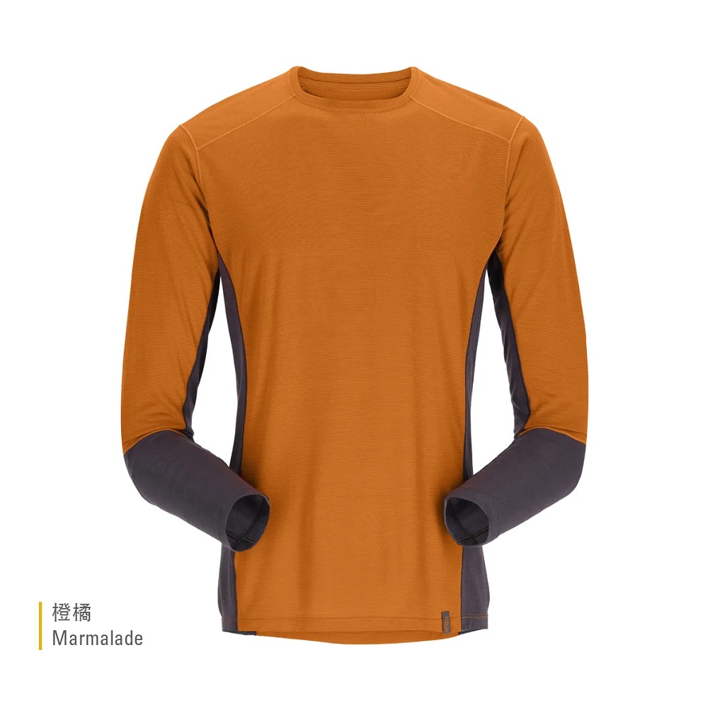 RAB Syncrino Base LS Tee 男款 羊毛混紡長袖排汗衣 QBL32