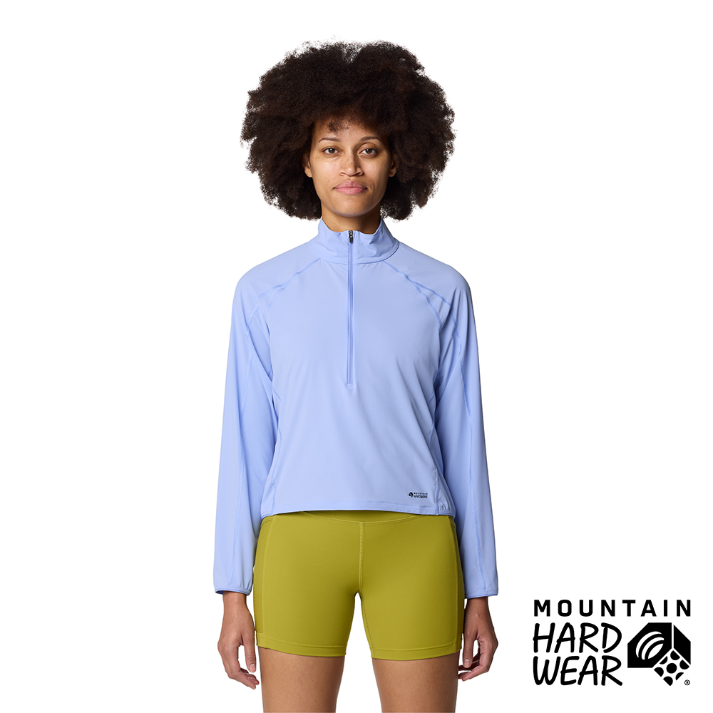 Mountain Hardwear Sunshield Half Zip W 防曬輕量長袖半拉上衣 女款 幻象紫 #2110521