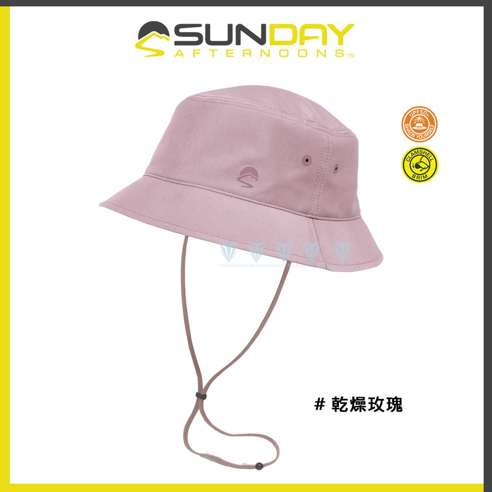 Sunday Afternoons  抗UV防潑輕量漁夫帽 乾燥玫瑰 Sunward Bucket