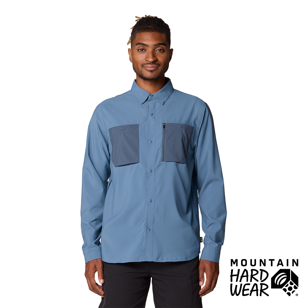 Mountain Hardwear Trail Sender Long Sleeve Men 防曬彈性長袖襯衫 深海藍/滿月藍 男款 #206875