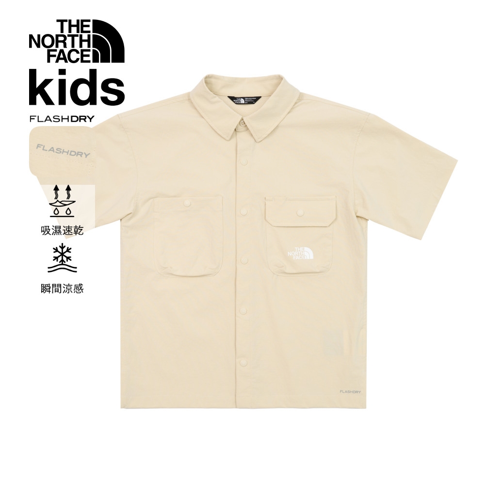 The North Face 北面 TEEN TREKKER S/S SHIRT - AP 中大童 短袖襯衫 NF0A8G3DDOM