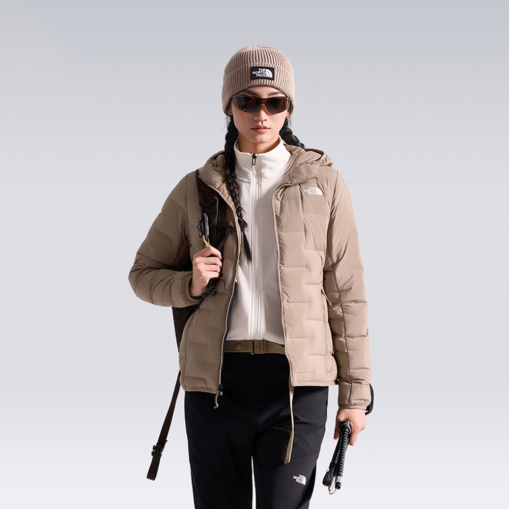 The North Face 北面 W CUBE LT HOODIE DOWNFQ 女 DWR防潑水可打包羽絨外套 NF0A8DX62H9