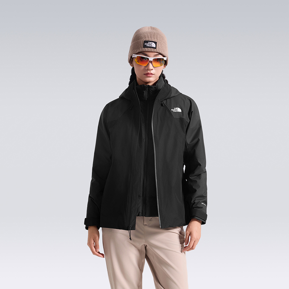 The North Face 北面 W PINE DOWN TRICLIMATE JACKET - AP 女 DRYVENT防水羽絨內裡 兩件式外套 NF0A8J92JK3