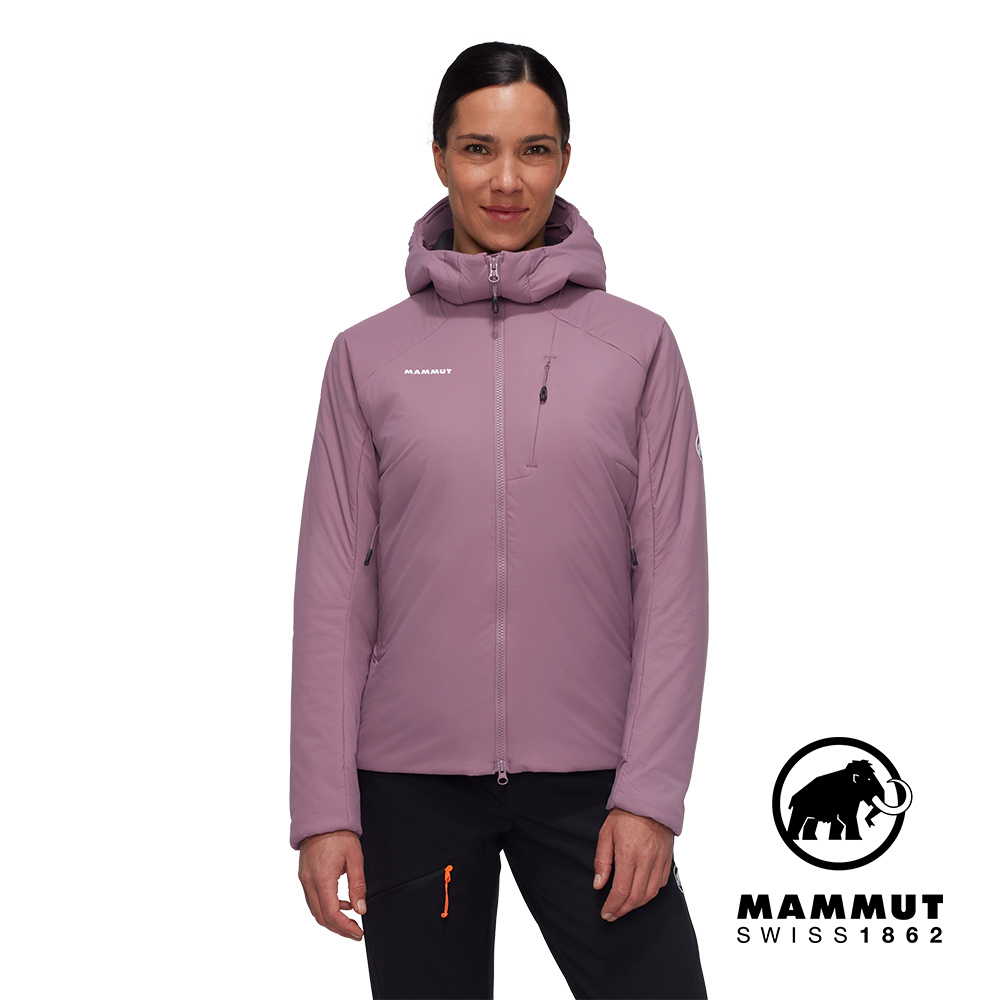 MAMMUT 長毛象 Rime IN Flex Hooded Jacket W 保暖化纖連帽外套 波動紫 女款 #1013-02141