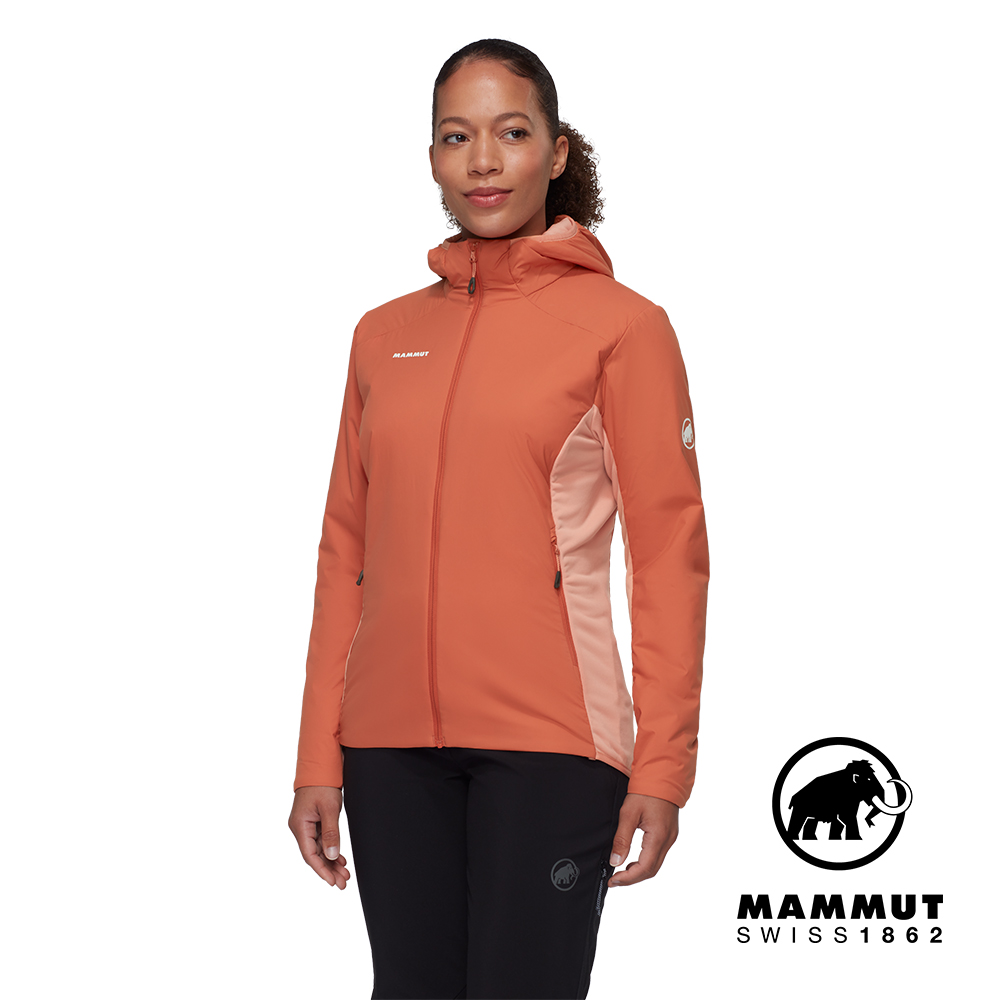 MAMMUT 長毛象 Rime Light IN Flex Hooded Jacket 化纖連帽外套 黑色 女款 #1013-03170