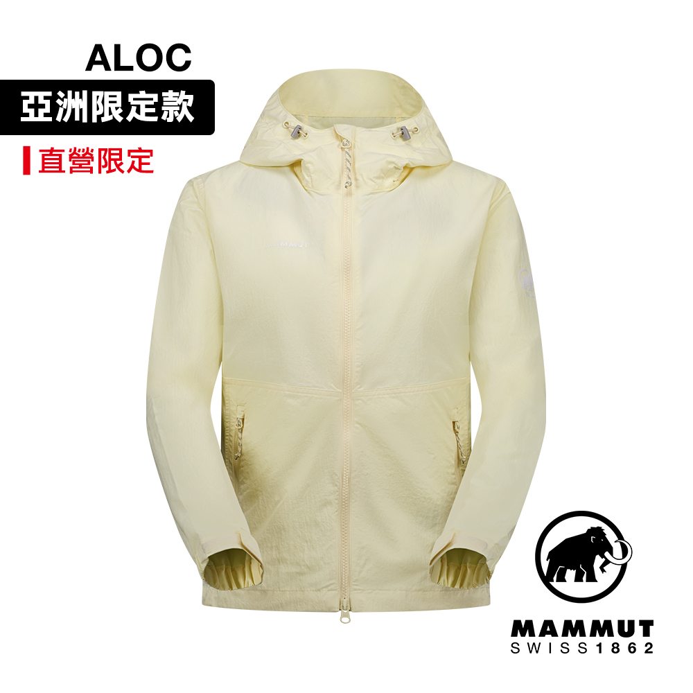 MAMMUT 長毛象 Hiking WB Hooded Jacket AF W 健行防風連帽外套 女款 黑色 #1012-00401