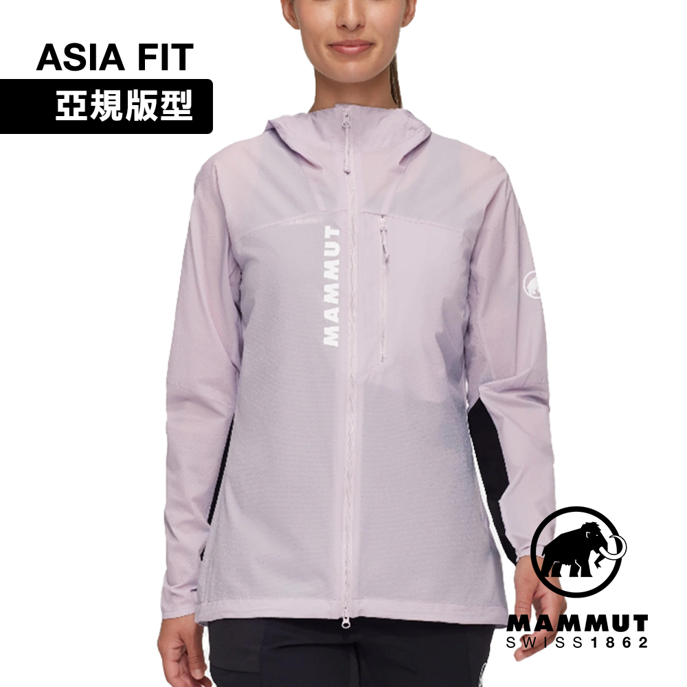 MAMMUT 長毛象 Aenergy WB Hooded Jacket AF 極輕防風透氣越野外套 紫風輪 女款 #1012-00770