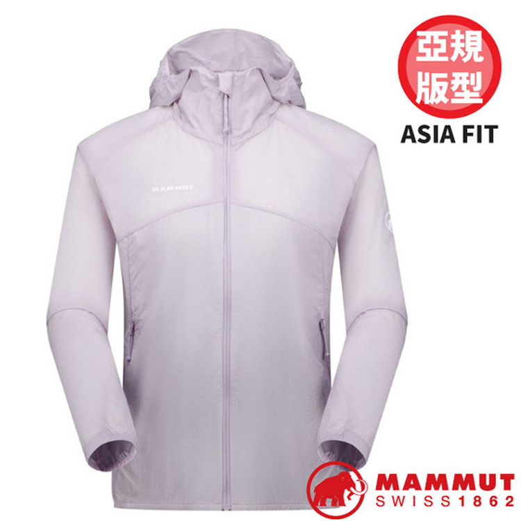 MAMMUT 長毛象 女 Convey WB Hooded AF 輕量防風透氣連帽外套.夾克.風衣/可壓縮打包.兩側拉鍊口袋/ 1012-00540