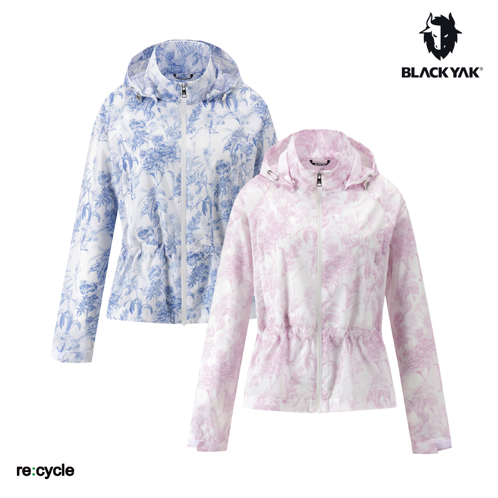 BLACKYAK 女 FLOWER防風外套(2色)-透氣 可拆式兜帽 健行外套 防風外套 BYFB1WJ006