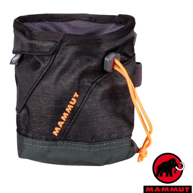 MAMMUT 長毛象 Ophir Chalk Bag 超輕大開口耐磨攀岩粉袋(進階型)/2290-00751-0001 黑