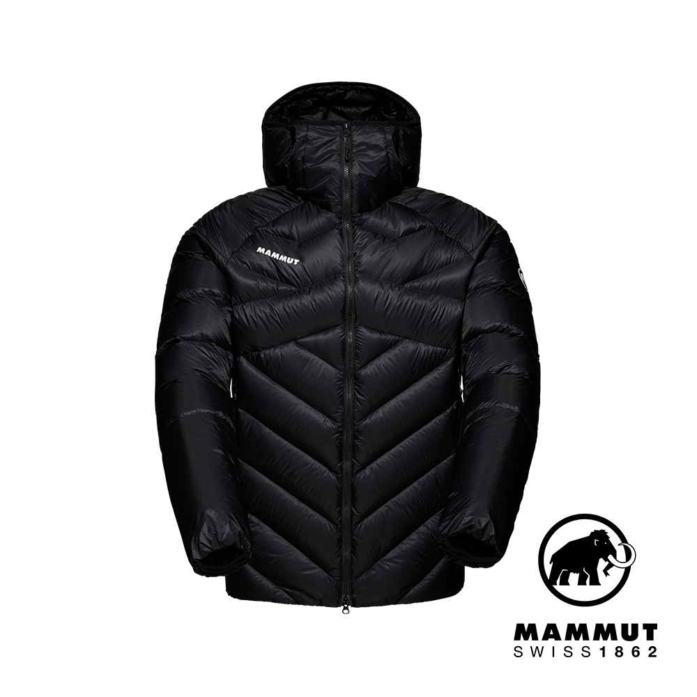 MAMMUT 長毛象 Taiss IN Hooded Jacket Men 防風防潑水羽絨外套 黑色 男款 #1013-03280