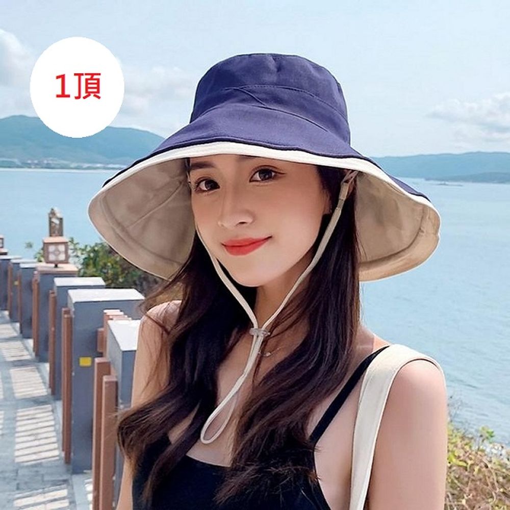 夏日Chill超大帽沿漁夫帽 5色任選1頂