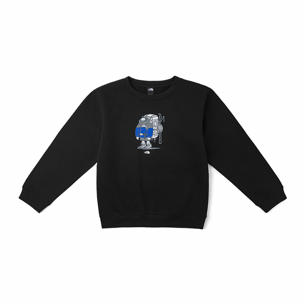 The North Face 北面 TEEN ESSENTIAL FLEECE 60Y CREW GRAPHIC - 中大童 圓領套頭衫 NF0A8JMDJK3