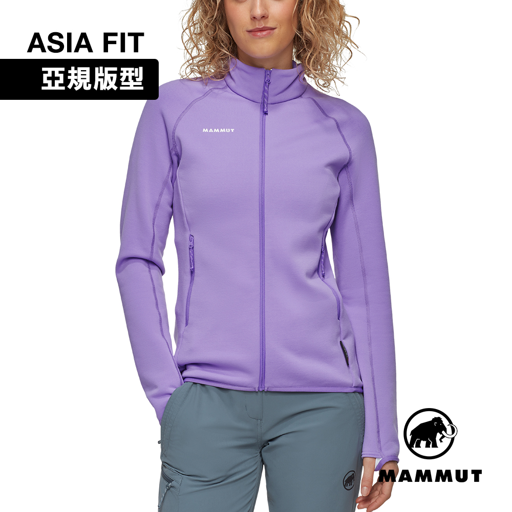 MAMMUT 長毛象 Aconcagua ML Jacket AF W 刷毛機能立領外套 女款  薰衣草紫 #1014-04452