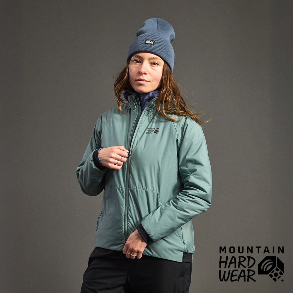 Mountain Hardwear Kor Alloy Jacket W 透氣保暖化纖立領外套 女款 鼠尾草藍 #2128761