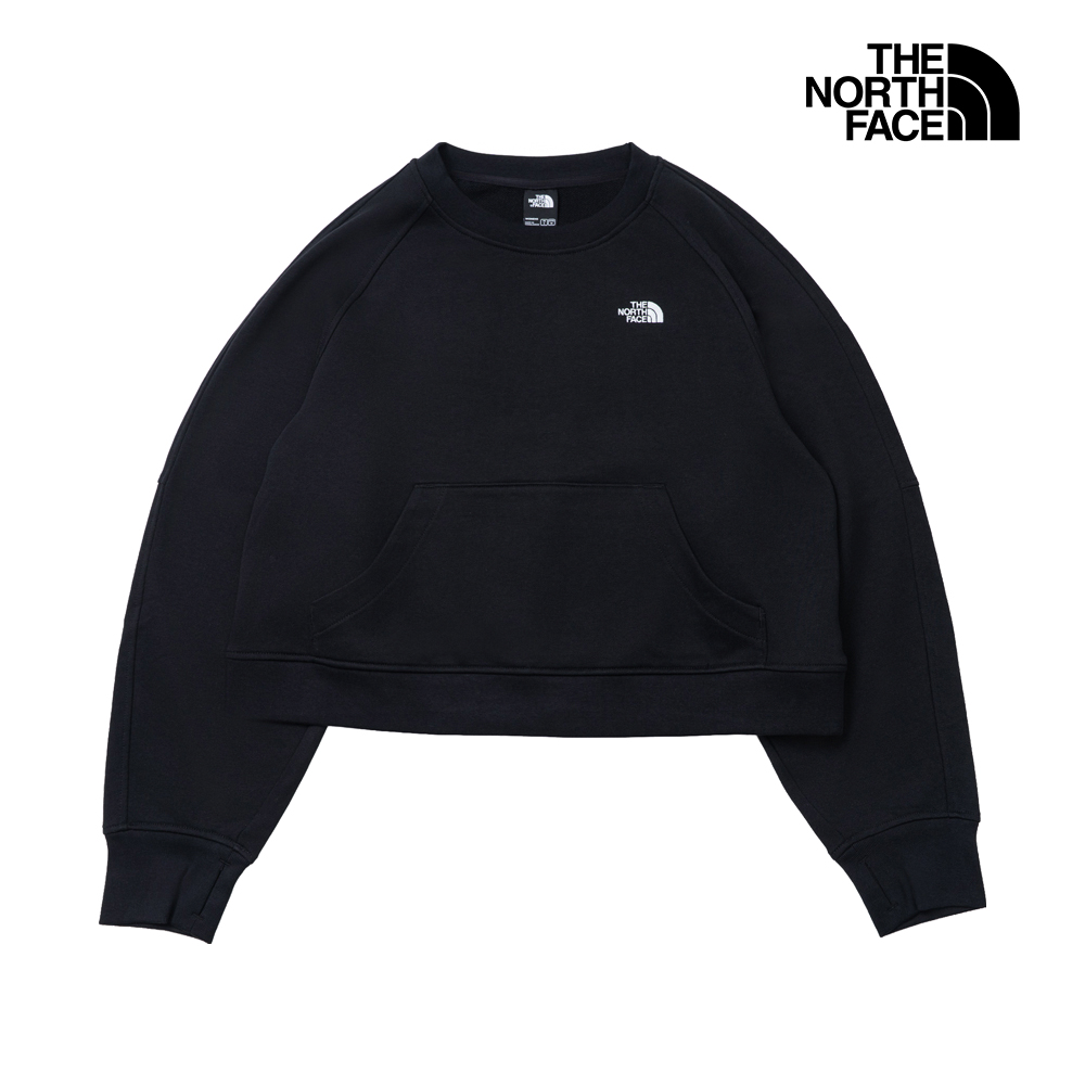 The North Face 北面 W TNF ESSENTIAL SIMPLE DOME OVERSIZED CR 女 圓領套頭衫 NF0A8KDSJK3