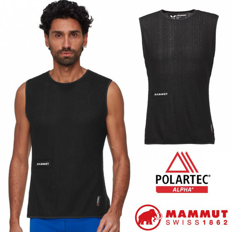 MAMMUT 長毛象 男 Eiger Nordwand FL Air Mesh Vest 極限艾格- 超透氣登山機能背心底層衣/ 1017-06870