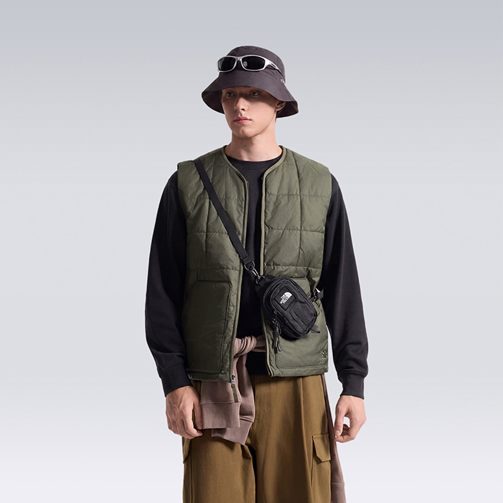 The North Face 北面 M LHOTSE LT QUILTED VEST - AP 男 DWR防潑水鋪棉背心 NF0A8KG121L