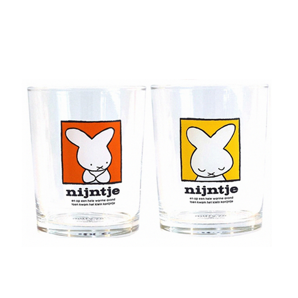 日本製 nijntje 70周年系列餐具 玻璃杯 250ml(兩款任選)