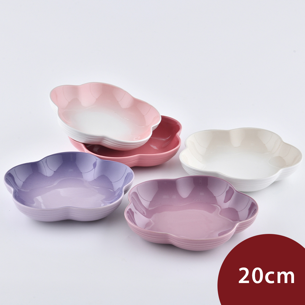LE CREUSET 花形深盤組20cm 5入- PChome 24h購物