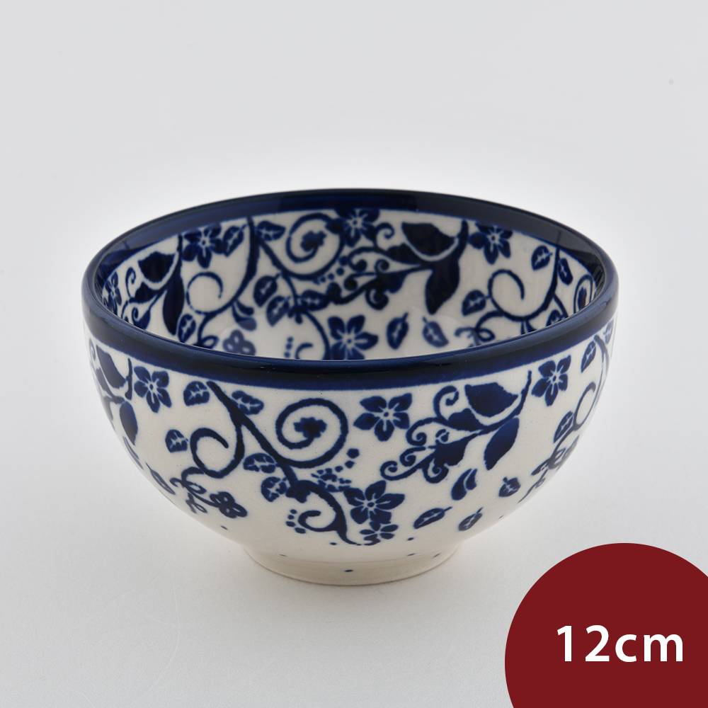 波蘭陶 悠藍花徑系列 餐碗 12cm 飯碗 湯碗 碗公
