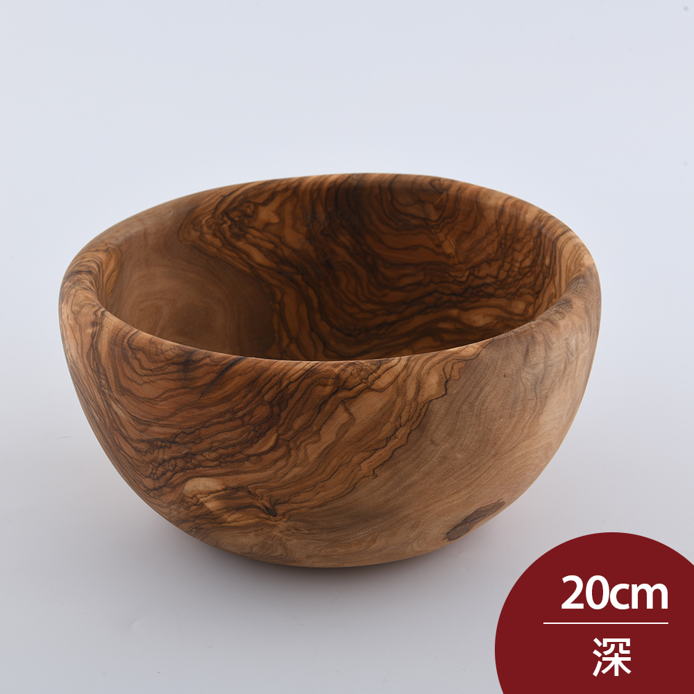 Artelegno 義大利 橄欖木 深碗 木碗 沙拉碗 20cm 義大利製