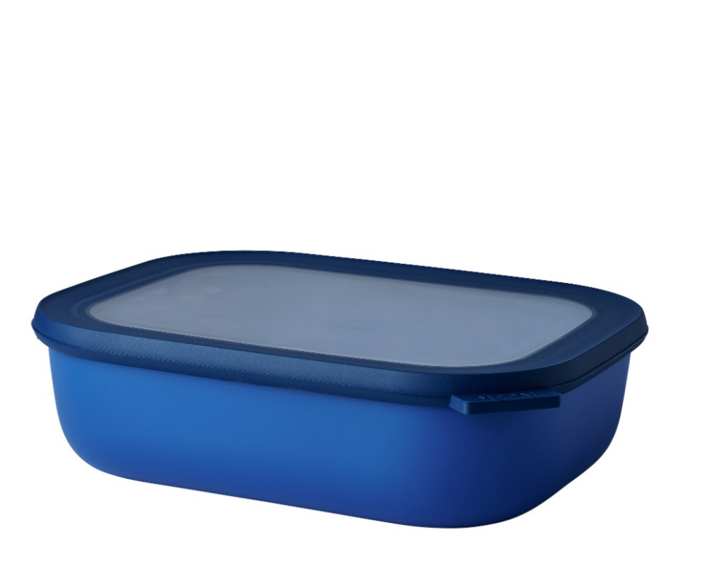 MEPAL / Cirqula 方形密封保鮮盒2L(淺)-寶石藍
