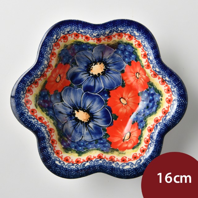 波蘭陶 仲夏紫蜜系列 花型深盤 16cm
