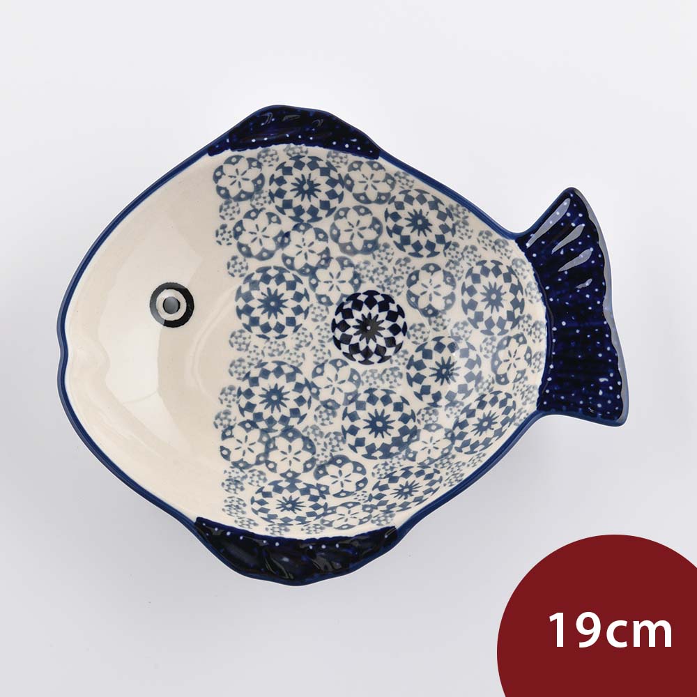 波蘭陶 波蘭陶 悠然隨影系列 魚形深盤 19cm