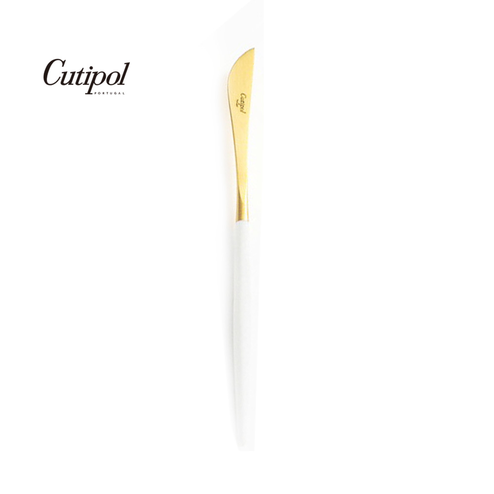 Cutipol 葡萄牙 MIO系列-白金霧面不銹鋼-21.5cm主餐刀