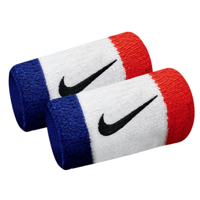 NIKE 耐吉 Nike Swoosh DW [N0001586620OS] 腕帶 加長 運動 打球 健身 吸濕 排汗 乾爽 2入 白