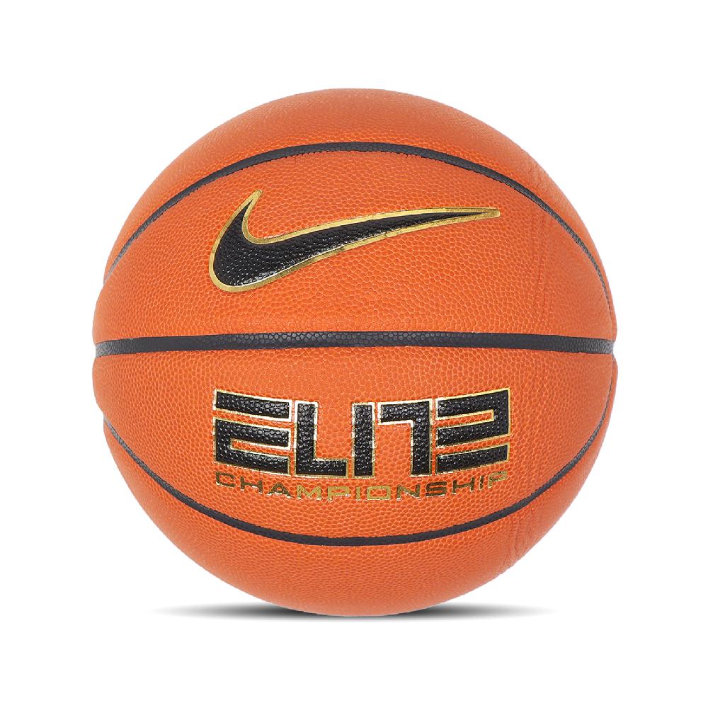NIKE 耐吉 籃球 Elite Championship 2.0 No.7 橘 黑 金 室內專用 7號球 N100991389-107