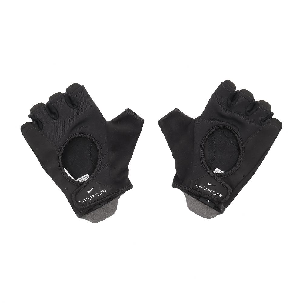 NIKE 耐吉 手套 Vapor Elite Gloves 女款 黑 魔鬼氈 緩衝 止滑 露指 運動手套 N1010673-091