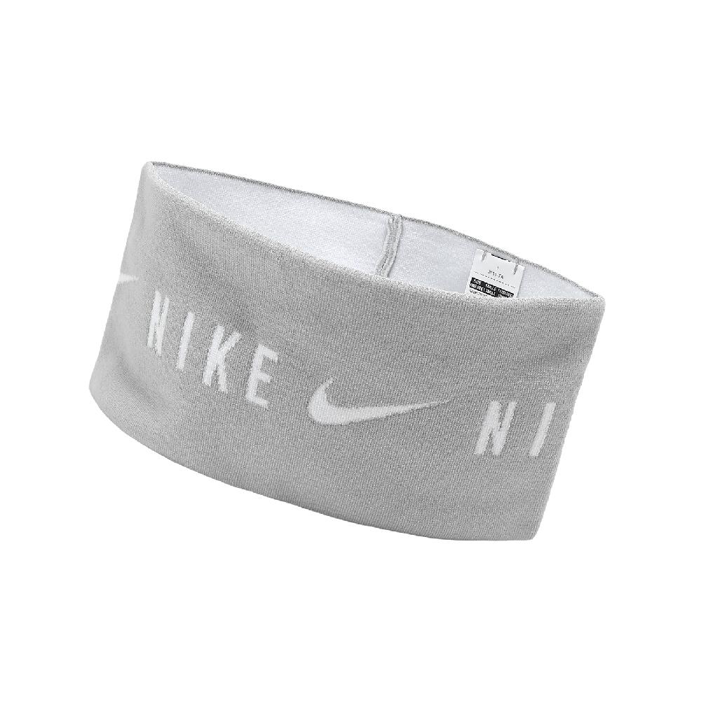 NIKE 耐吉 頭帶 Dri-FIT Lightweight Knit 灰 運動 排汗 N101240209-5OS
