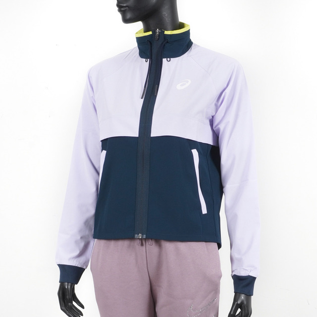 Asics 亞瑟士 Match Jacket [2042A211-502] 女 平織外套 海外版 運動 網球 服飾 輕盈 紫