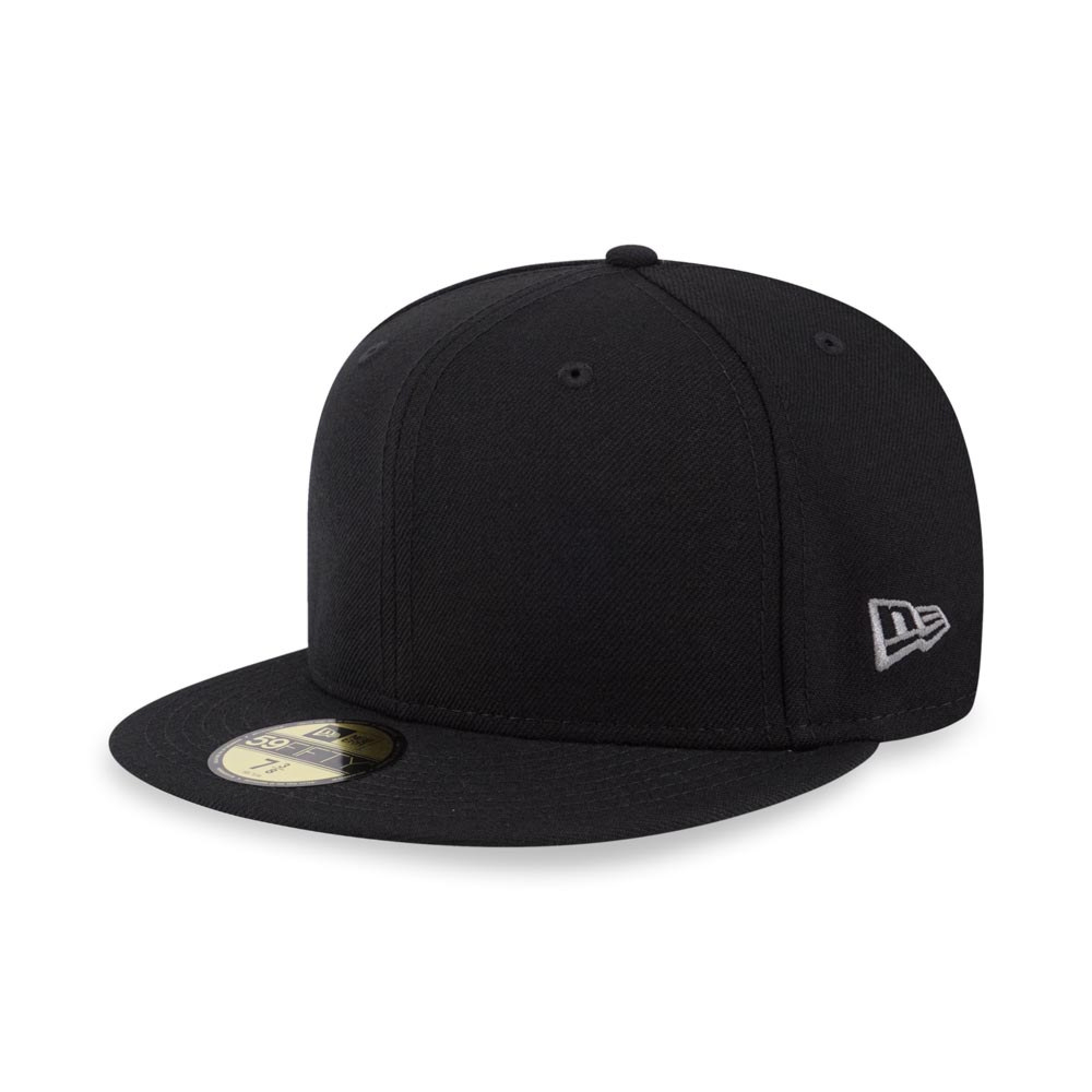 NEW ERA 5950 基本款全黑 休閒帽 男女款 棒球帽-NE13090121