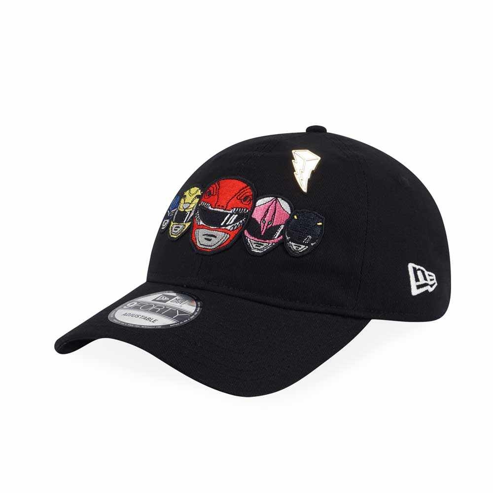 【NEW ERA 】940UNST POWER RANGERS NE 黑休閒帽男女款棒球帽NE13958843