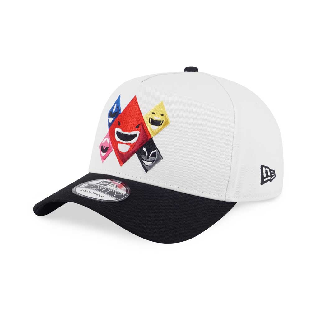 【NEW ERA 】940AF POWER RANGERS NE 白黑休閒帽男女款棒球帽NE13958847