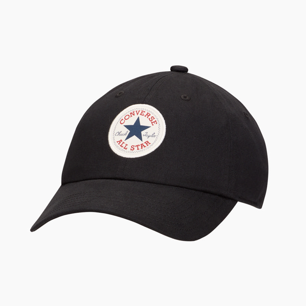 CONVERSE 匡威 DAY ONE CP CAP 休閒帽 棒球帽 男帽 女帽 黑色_10027421-A05