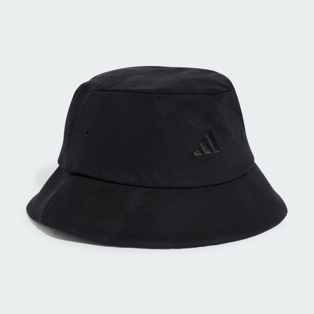 adidas 愛迪達 SPW 3S BUCKET 休閒帽 漁夫帽 中 黑色-JE5660