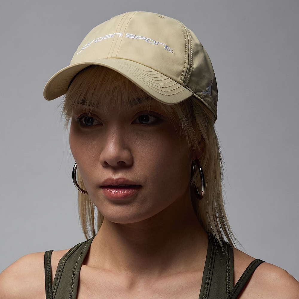 NIKE 耐吉 U J DF CLUB CAP US CB 男女款 休閒帽 棒球帽 老帽 卡其色-FZ2020206