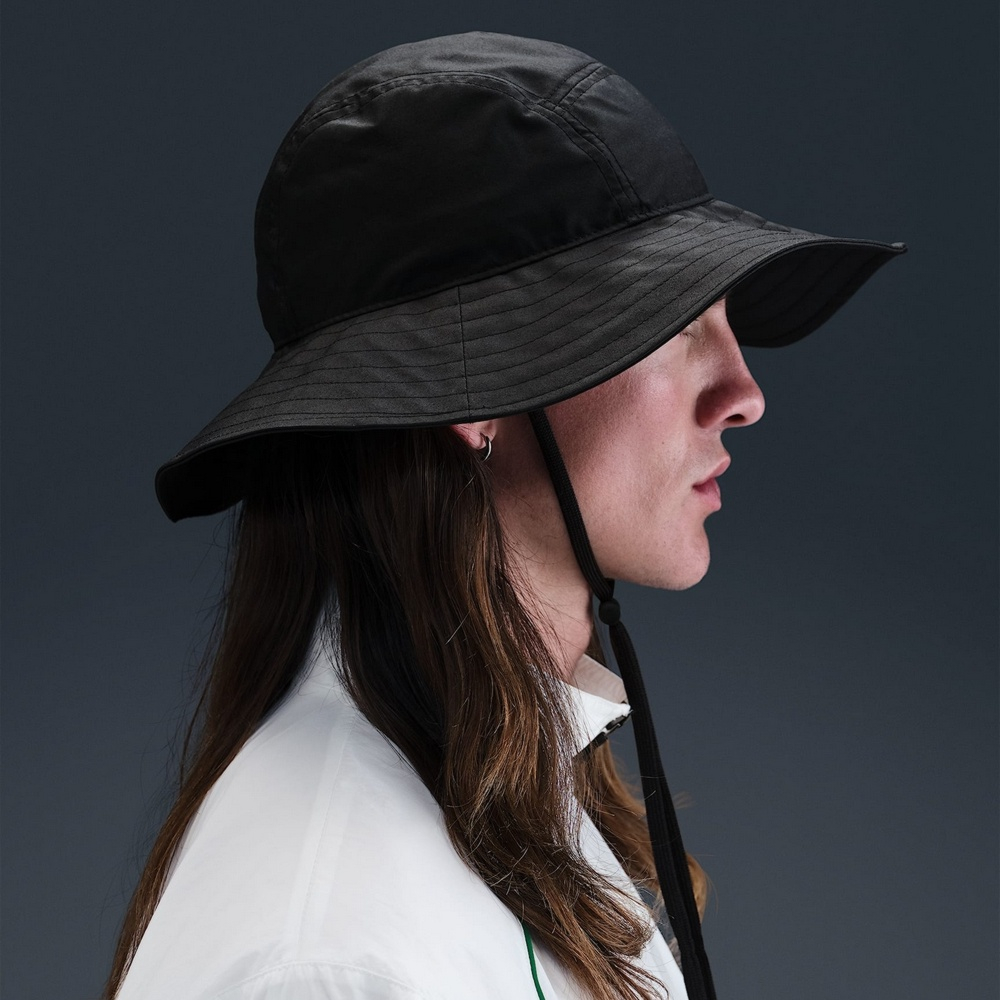 花器　帽子 NIKE 耐吉U NK APEX BUCKET WB OTDR S25 L 男女休閒帽漁夫帽黑色