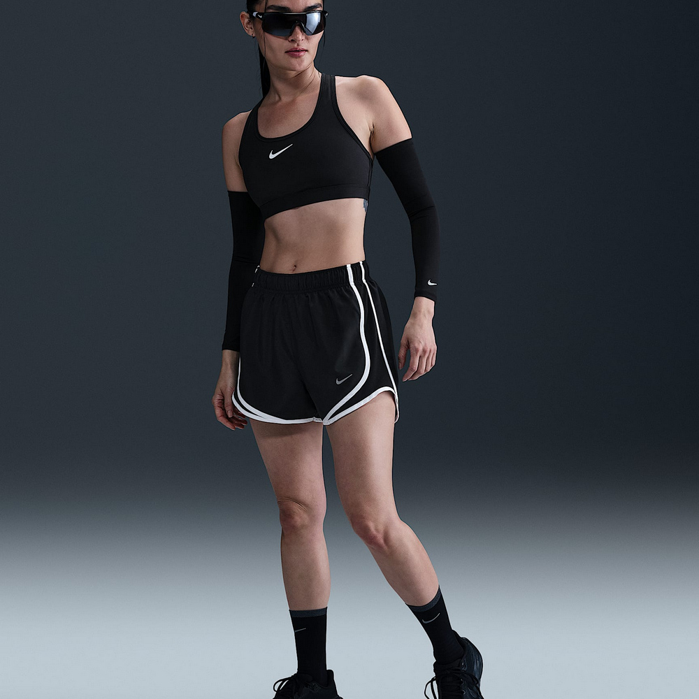 NIKE 耐吉 AS W NK TEMPO DF MR 3” SHORT 女 短褲 運動褲 黑色-HM6097010