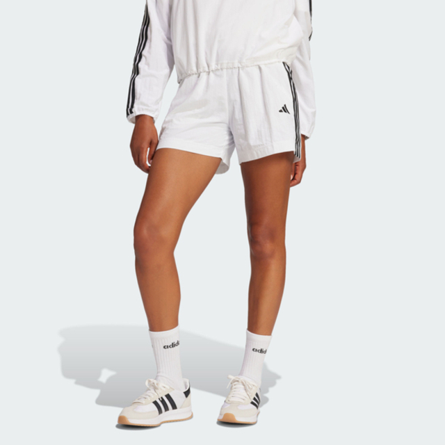 adidas 愛迪達 Adidas W 3s Wv Sho JE1310 女 短褲 運動短褲 休閒短褲 白 黑 亞版