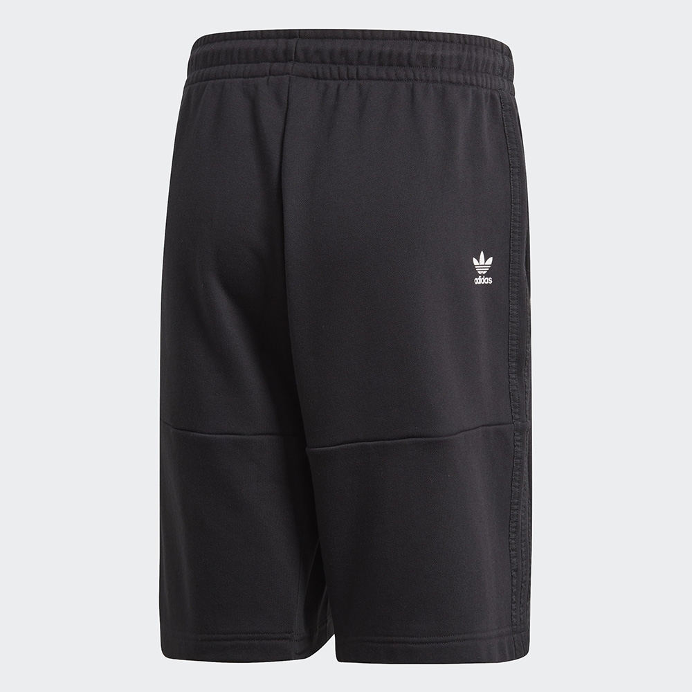 adidas 愛迪達 Original  棉質 男 黑 運動短褲 經典三葉草logo 運動潮流 DV1972