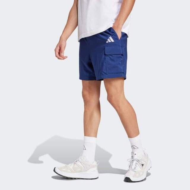 adidas 愛迪達 Adidas M Cargo Chelsea JF3532 男 短褲 運動短褲 休閒短褲 藍 亞版