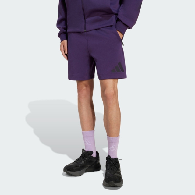 adidas 愛迪達 Adidas 愛迪達 M Z.n.e. Sho JW4747 男 短褲 運動短褲 休閒短褲 紫 亞版