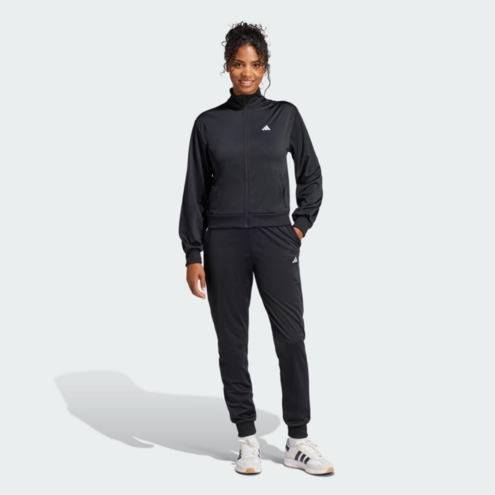 adidas 愛迪達 W FEELCOZY TS 女 套裝(長袖) JD4475