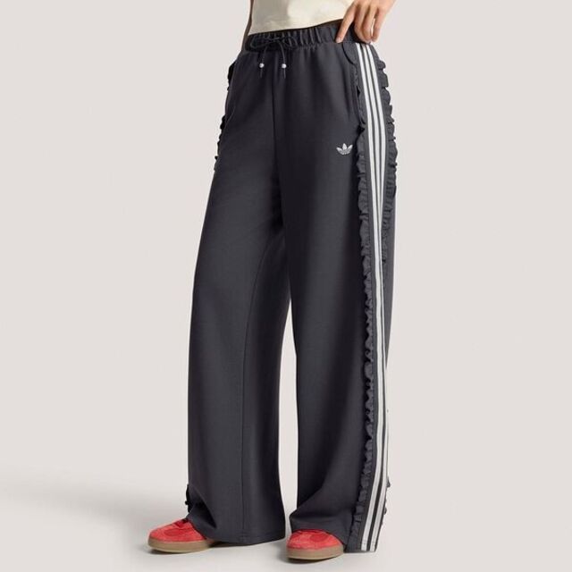 adidas 愛迪達 Adidas 愛迪達 Tracksuit Pant KU9385 女 長褲 運動長褲 休閒長褲 黑 亞版 輕量